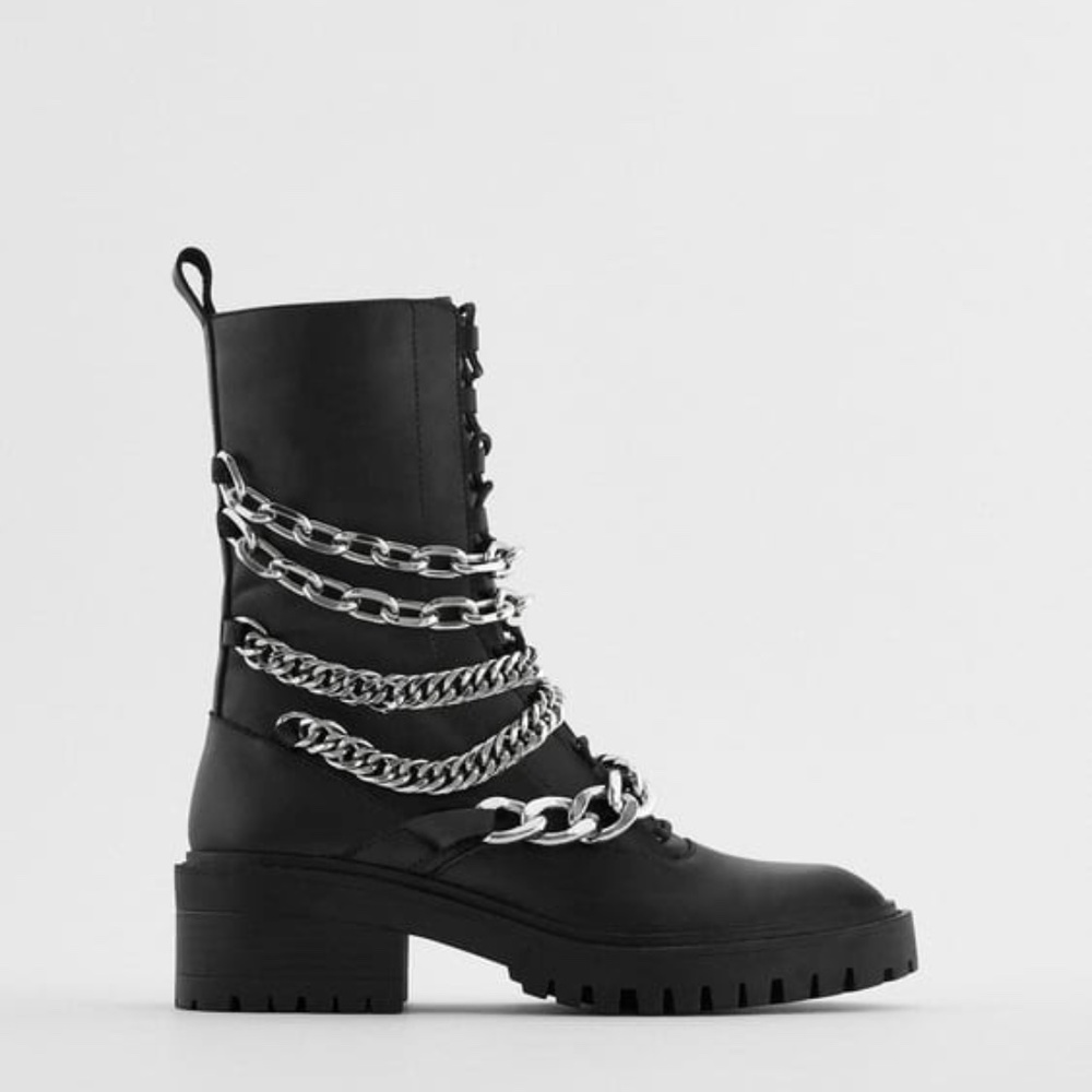 Zara Leather boots